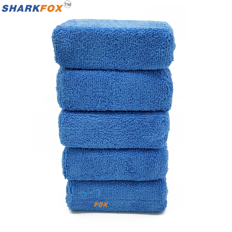 Wax Applicator Pad - Sharkfox 5 sztuk/partia Prostokątne aplikatory z