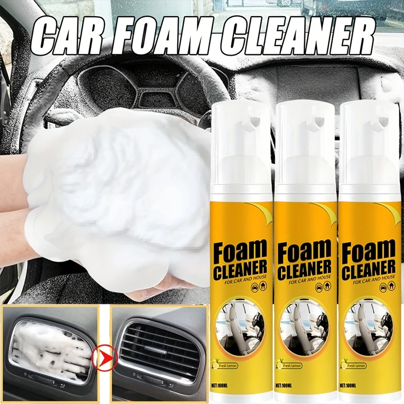 Leather Cleaner Interior - Wielofunkcyjny środek czyszczący na bazie pianki
