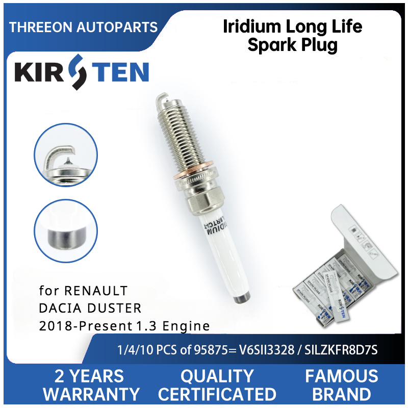Bosch Spark Plug Iridium - KIRSTEN Irydowa świeca zapłonowa do Renault
