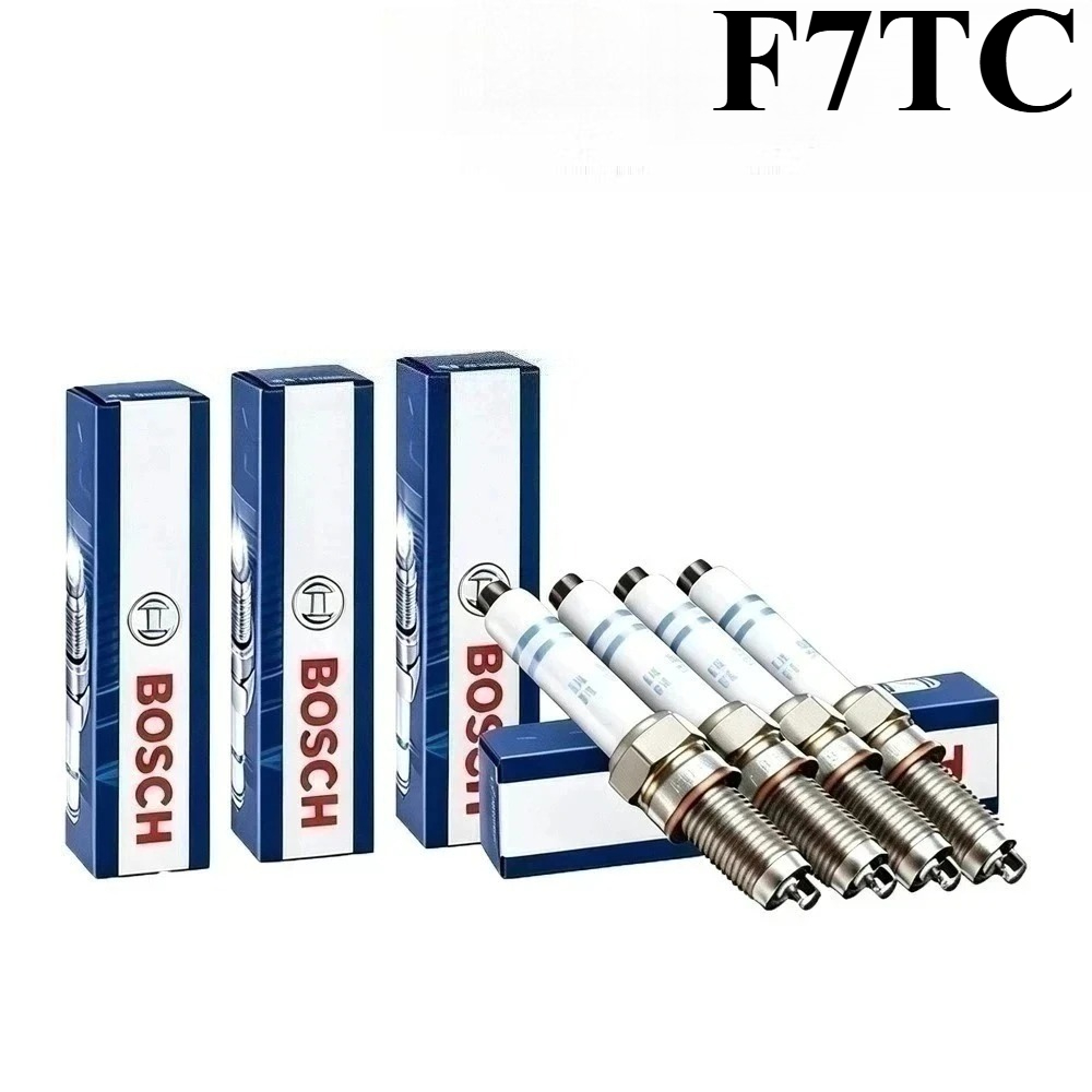 Bosch Spark Plug Copper - Świeca zapłonowa Bosch F7TC, niklowa, z