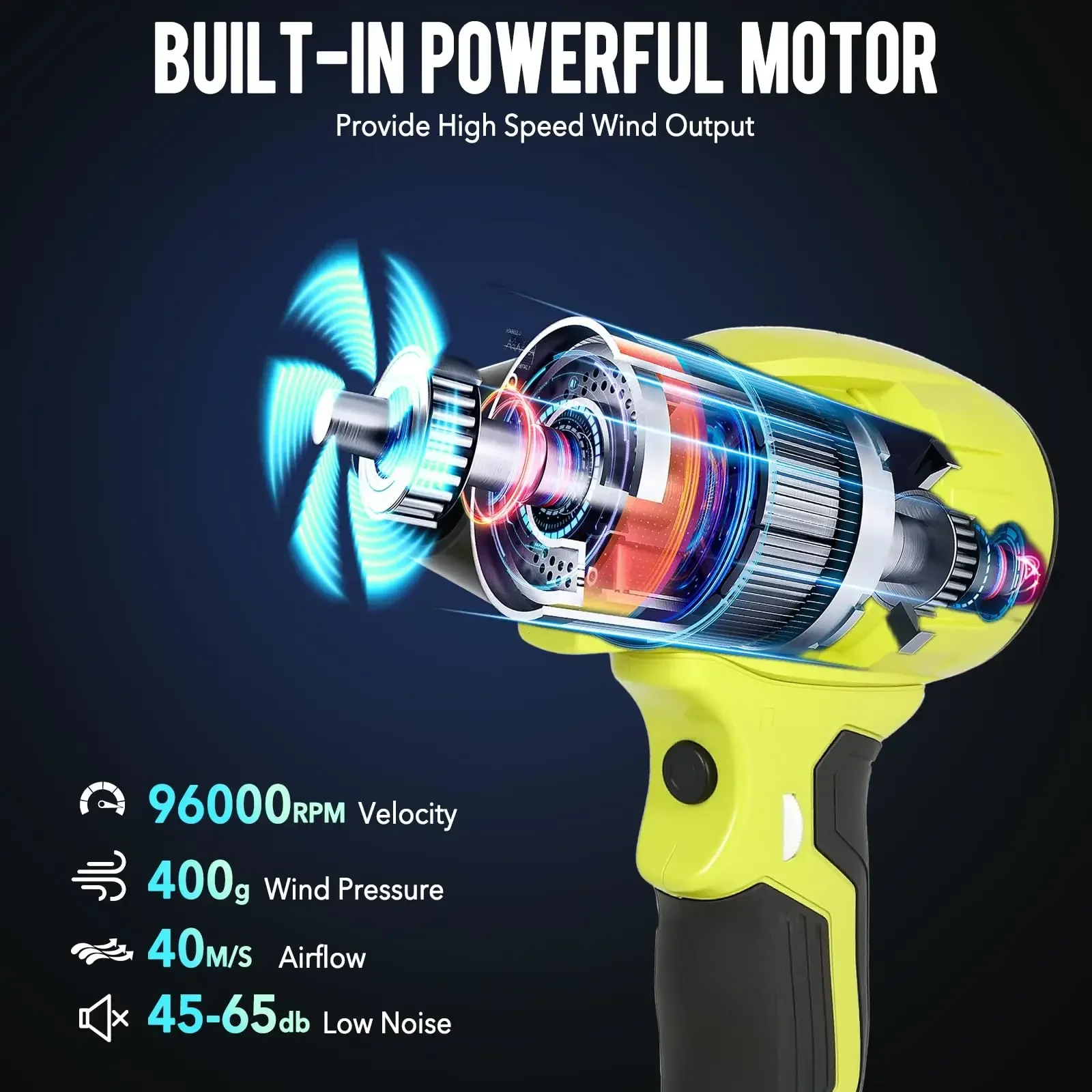 Dmuchawa Ryobi 18V Li-ion 350W – Dryer Car Blower recenzja i cena