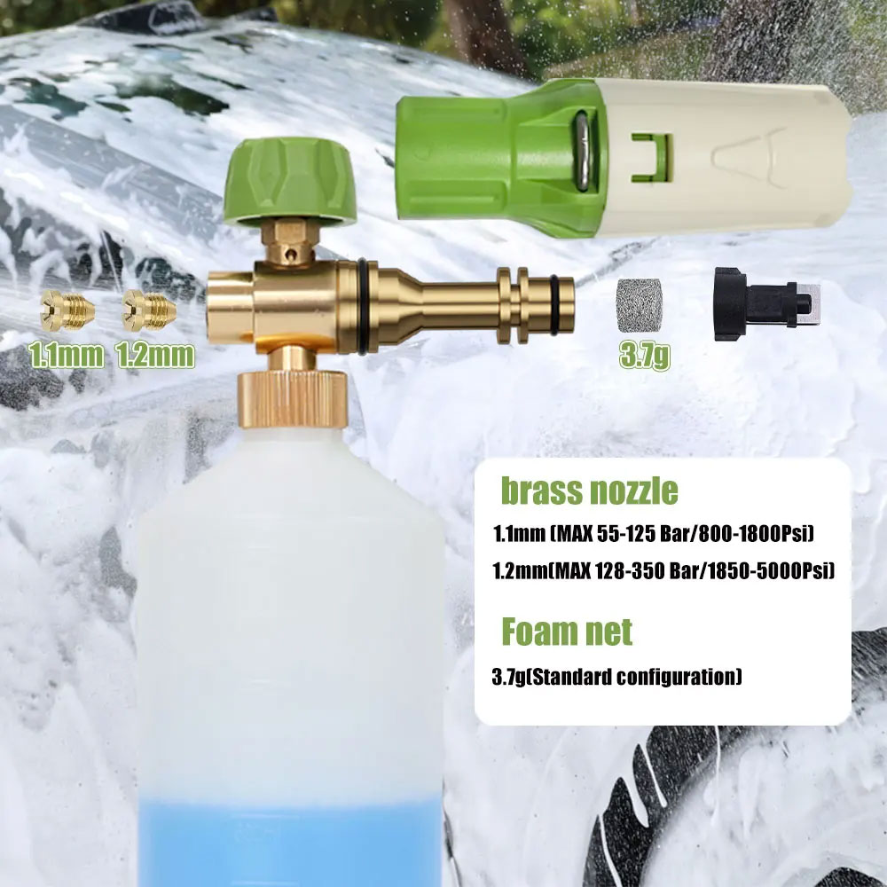 Pistolet do piany aluminiowej  – Pressure Washer Foam Gun recenzja i cena