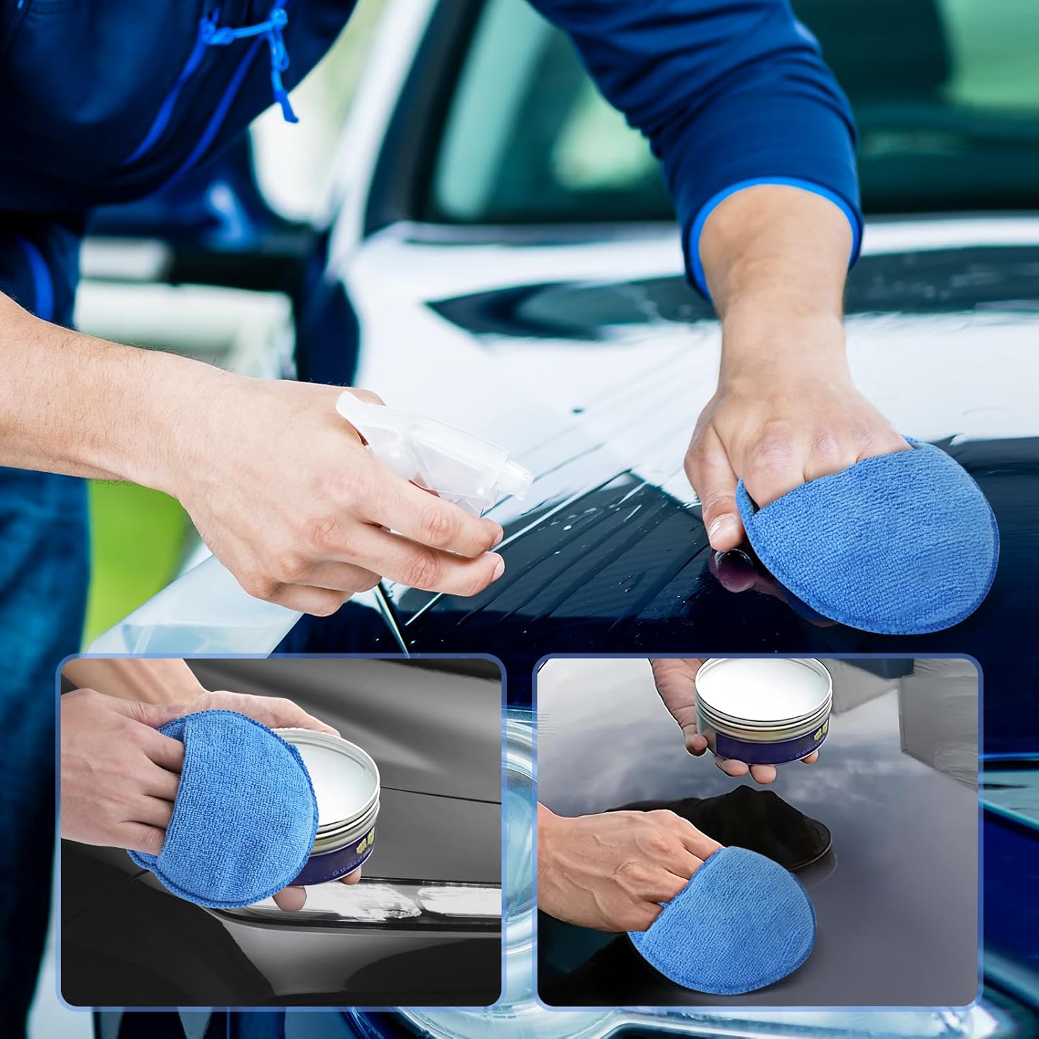 Gąbki do czyszczenia samochodu – Wax Applicator Pad recenzja i cena