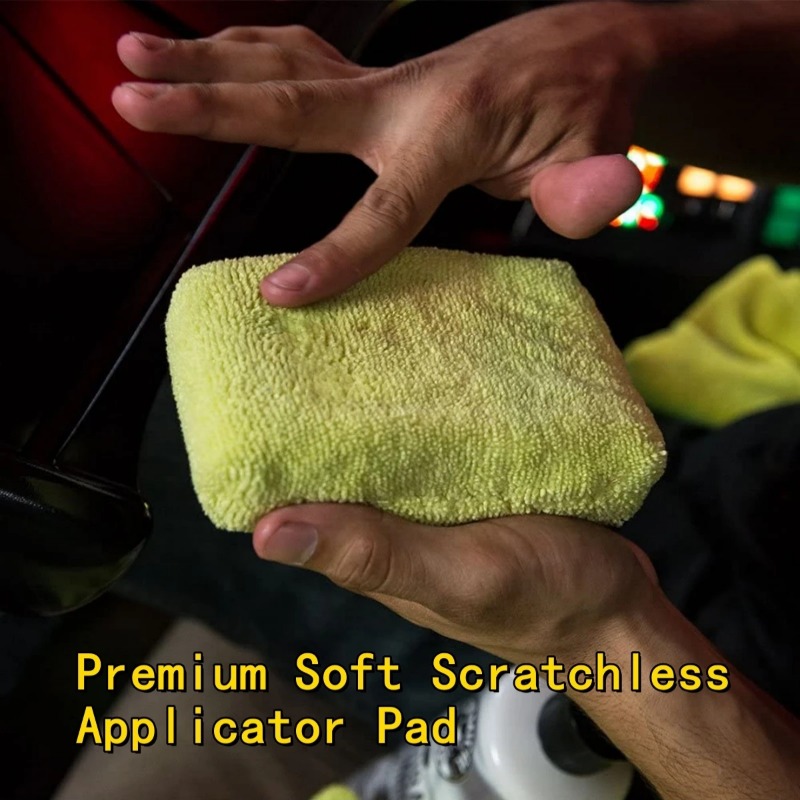 8 szt. Aplikatorów z mikrofibr – Wax Applicator Pad recenzja i cena