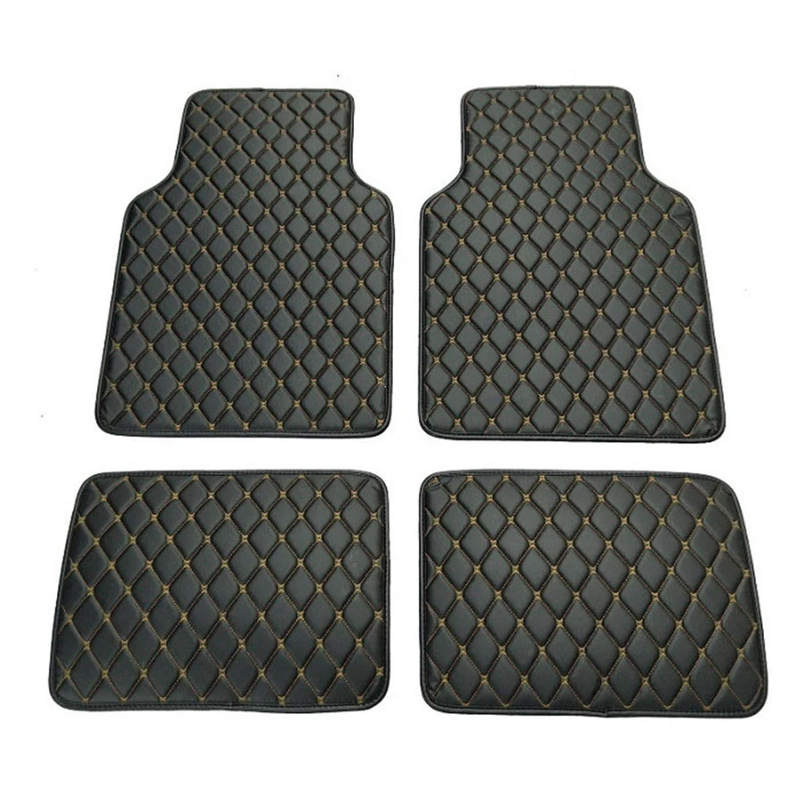 4 szt. Czarne dywaniki samocho – Leather Cleaner Interior recenzja i cena
